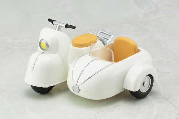 Motorcycle & Sidecar (Milk White), Kotobukiya, Accessories, 4934054184729